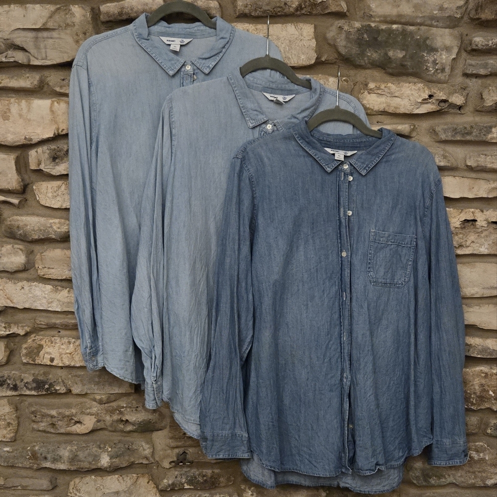 THREE Old Navy The Classic Shirt XXL